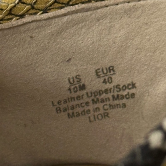 Sam Edelman Lior Snake Print Loafers Size 10 - Picture 5 of 5